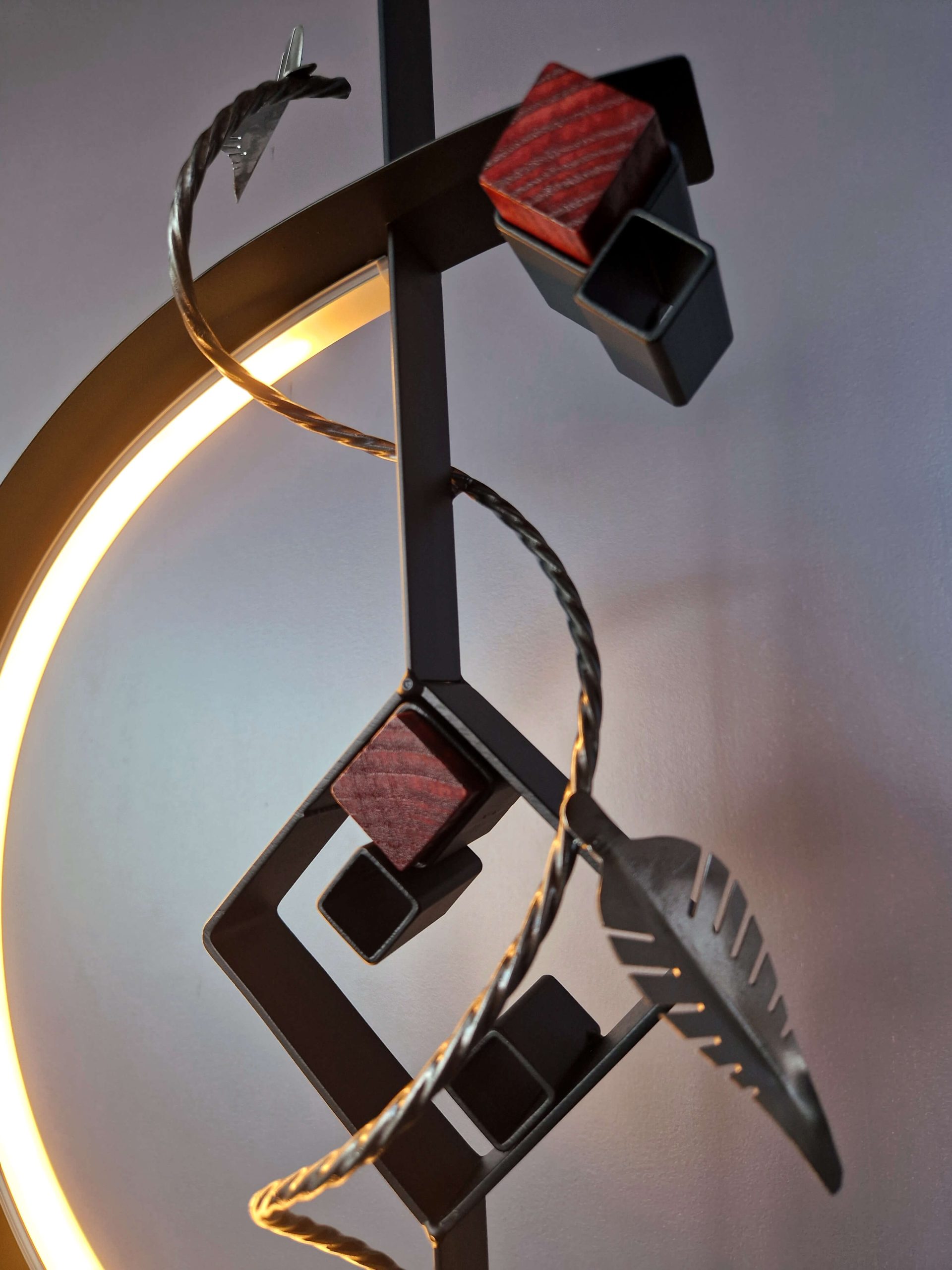 lampe artistique artisan art kevoe motnbrison