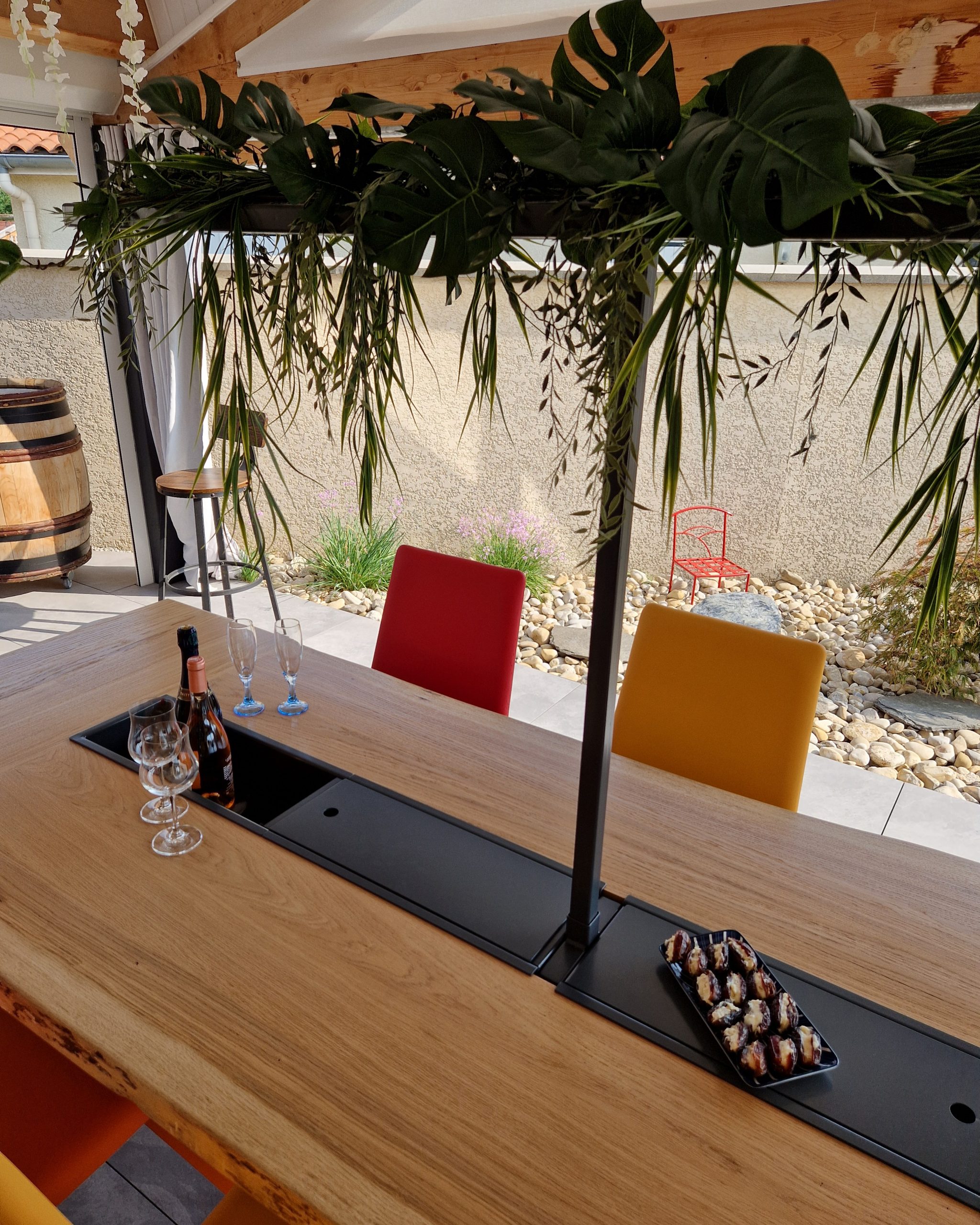 table à manger bac glaçon apéro jardinB